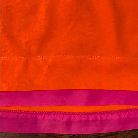 J. Crew Crewcuts Girls Size 10 Dress Orange Pink - Picture 2 of 5